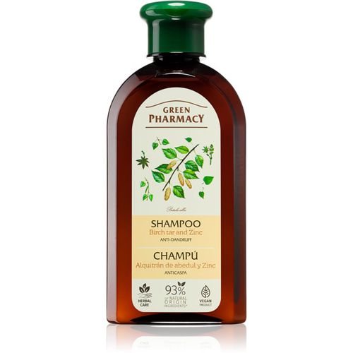 Birch Tar & Zinc Shampoo champú anticaspa 350 ml - Green Pharmacy - Modalova