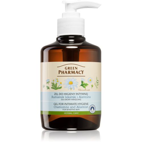 Chamomile Gel for Intimate Hygiene Gel für die intime Hygiene für empfindliche Oberhaut 370 ml - Green Pharmacy - Modalova