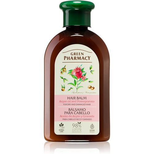 Argan Oil & Pomegranate Hair Balm balsamo per capelli rovinati e secchi 300 ml - Green Pharmacy - Modalova