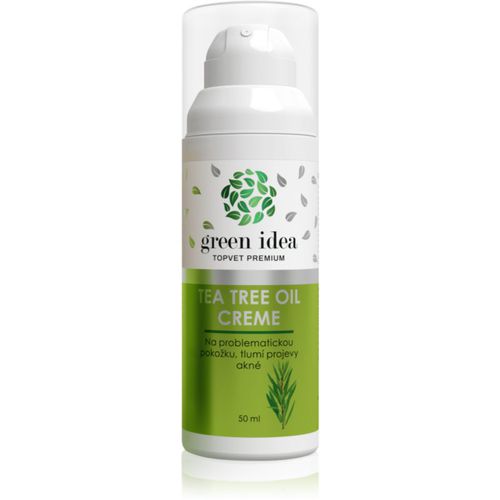 Tea Tree Oil Creme crema giorno rigenerante per pelli problematiche, acne 50 ml - Green Idea - Modalova