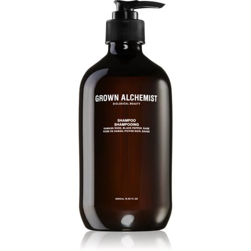 Damask Rose shampoo nutriente per rigenerare e rinforzare i capelli 500 ml - Grown Alchemist - Modalova