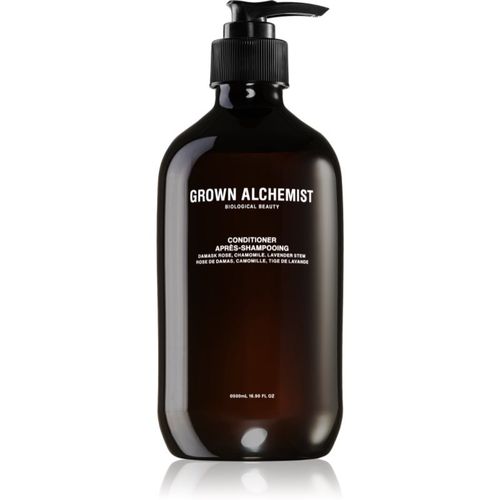 Damask Rose acondicionador fortificante para dar brillo y suavidad al cabello 500 ml - Grown Alchemist - Modalova