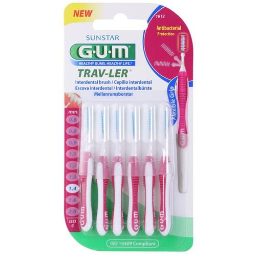 Trav-Ler Interdental Interdentalzahnbürste 1,4 mm 6 St - G.U.M - Modalova