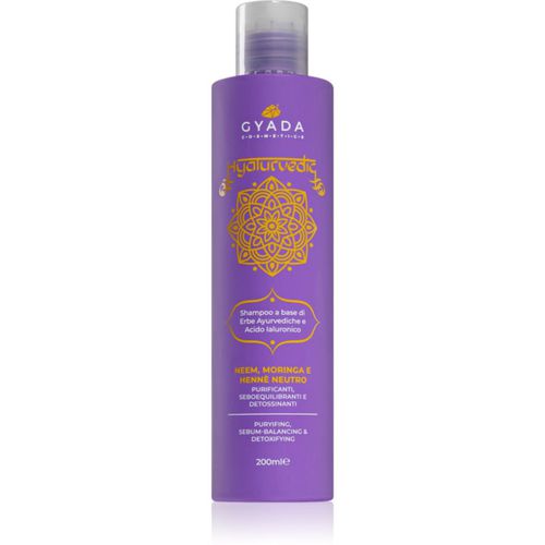 Hyalurvedic champú desintoxicante con ácido hialurónico 200 ml - Gyada Cosmetics - Modalova