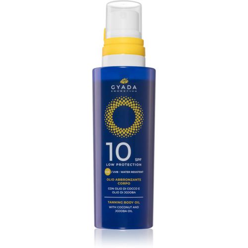 Solar Low Protection aceite nutritivo y bronceador para el cuerpo SPF 10 150 ml - Gyada Cosmetics - Modalova