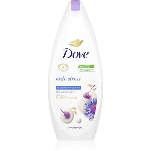 Anti-Stress gel de ducha relajante Blue Chamomile & Oat Milk 250 ml - Dove - Modalova