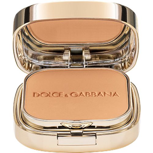 The Foundation Perfect Matte Powder Foundation fondotinta cipriato opacizzante con specchietto e applicatore colore No. 140 Tan 15 g - Dolce&Gabbana - Modalova