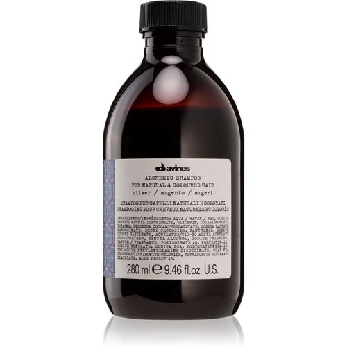 Alchemic Shampoo Silver champú nutritivo para resaltar el color del cabello 280 ml - Davines - Modalova