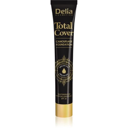 Total Cover fondotinta waterproof SPF 20 colore 55 Natural 25 g - Delia Cosmetics - Modalova