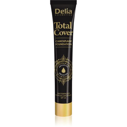 Total Cover fondotinta waterproof SPF 20 colore 56 Tan 25 g - Delia Cosmetics - Modalova