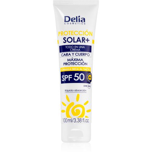 Sun Protect crema protettiva viso SPF 50 100 ml - Delia Cosmetics - Modalova