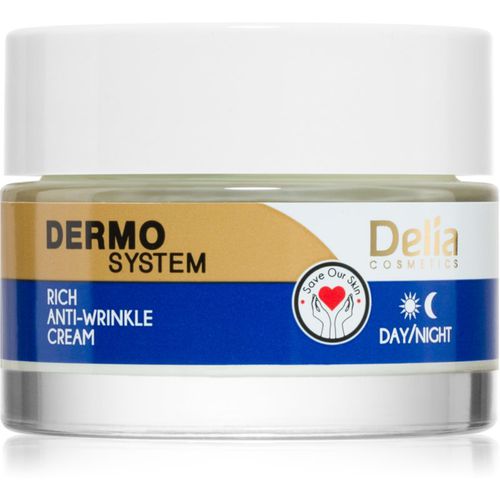 Dermo System crema de día y noche reafirmante intensa antiarrugas 50 ml - Delia Cosmetics - Modalova