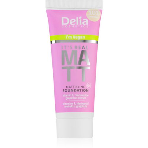 It's Real Matt mattierendes Make-up Farbton 101 porcelain 30 ml - Delia Cosmetics - Modalova