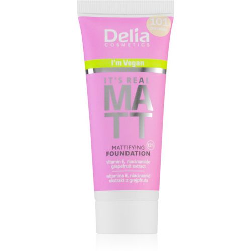 It's Real Matt mattierendes Make-up Farbton 106 coffee 30 ml - Delia Cosmetics - Modalova