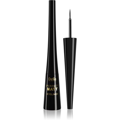 Perfect Matt Shape Master eyeliner liquidi effetto opaco colore Black 4 ml - Delia Cosmetics - Modalova