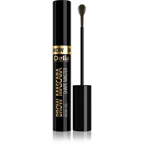 Brow Mascara Shape Master máscara de pestañas especial para cejas tono 01 Light Brown 11 ml - Delia Cosmetics - Modalova