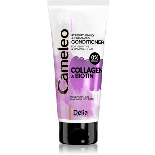 Cameleo Collagen & Biotin acondicionador fortificante para cabello dañado y frágil 200 ml - Delia Cosmetics - Modalova