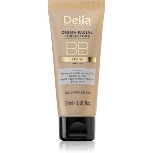 BB crema colorata viso SPF 30 colore Light 30 ml - Delia Cosmetics - Modalova