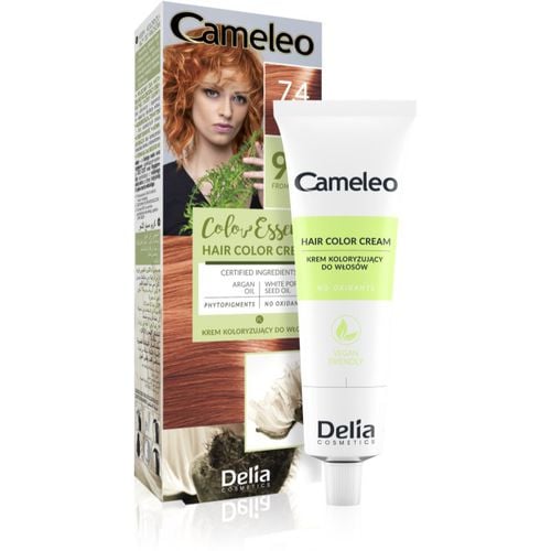 Cameleo Color Essence tinte de pelo en tubo tono 7.4 Copper Red 75 g - Delia Cosmetics - Modalova