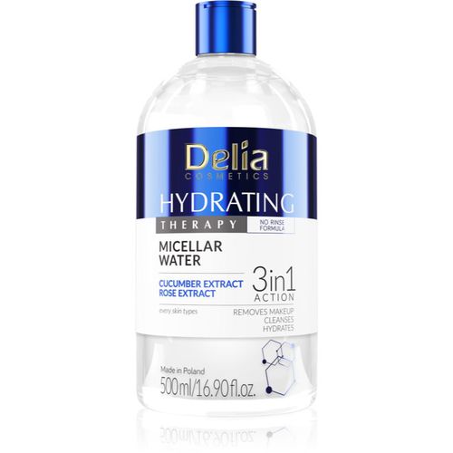 Hydrating Therapy acqua micellare 3 in 1 500 ml - Delia Cosmetics - Modalova