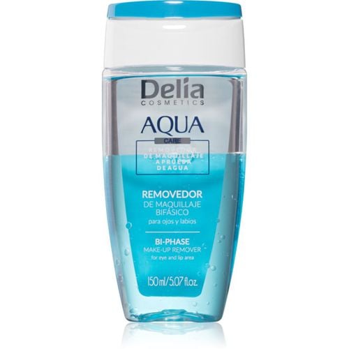 Aqua struccante bifasico per il contorno occhi e le labbra 150 ml - Delia Cosmetics - Modalova