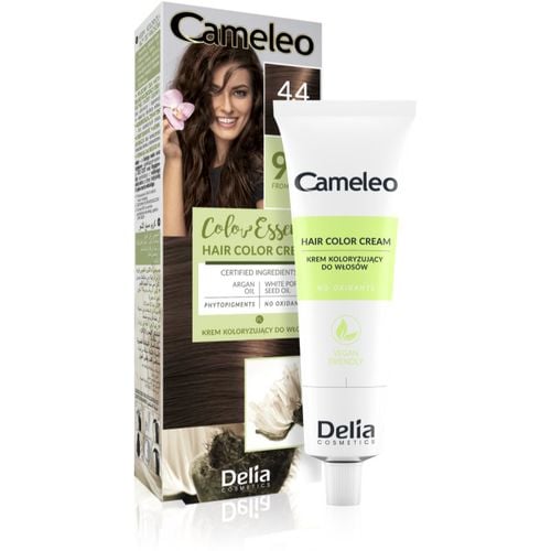 Cameleo Color Essence tinte de pelo en tubo tono 4.4 Spicy Brown 75 g - Delia Cosmetics - Modalova