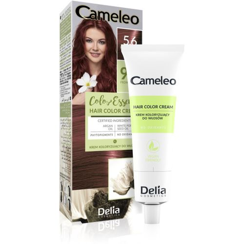 Cameleo Color Essence Haarfarbe in der Tube Farbton 5.6 Mahogany Brown 75 g - Delia Cosmetics - Modalova