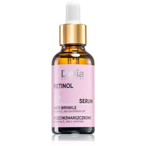 Retinol sérum antiarrugas para rostro, cuello y escote 30 ml - Delia Cosmetics - Modalova