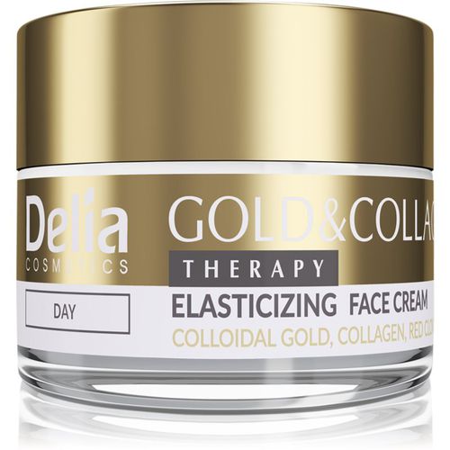 Gold & Collagen Therapy Tagescreme verbessert die Hautelastizität 50 ml - Delia Cosmetics - Modalova