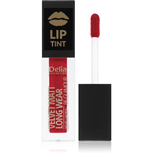 Lip Tint barra labial líquida mate tono 015 Lucky Red 5 ml - Delia Cosmetics - Modalova