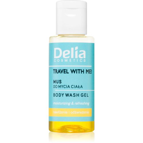 Travel with me gel de ducha 50 ml - Delia Cosmetics - Modalova