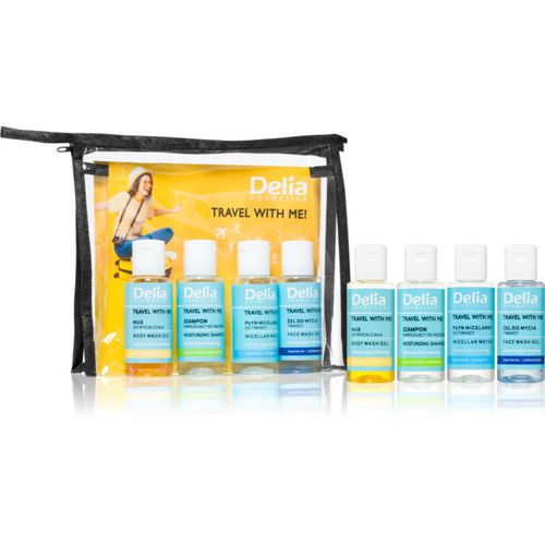 Travel with me kit da viaggio (per viso, corpo e capelli) - Delia Cosmetics - Modalova