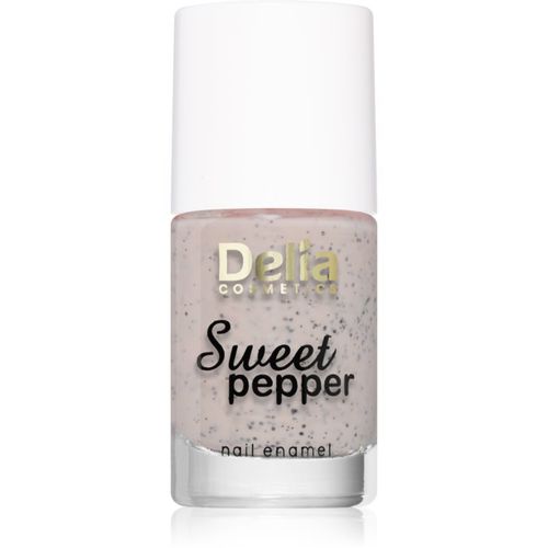 Sweet Pepper Black Particles esmalte de uñas tono 02 Apricot 11 ml - Delia Cosmetics - Modalova