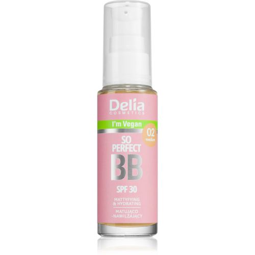 BB So Perfect mattierende BB Creme mit feuchtigkeitsspendender Wirkung Farbton 02 Medium 30 ml - Delia Cosmetics - Modalova