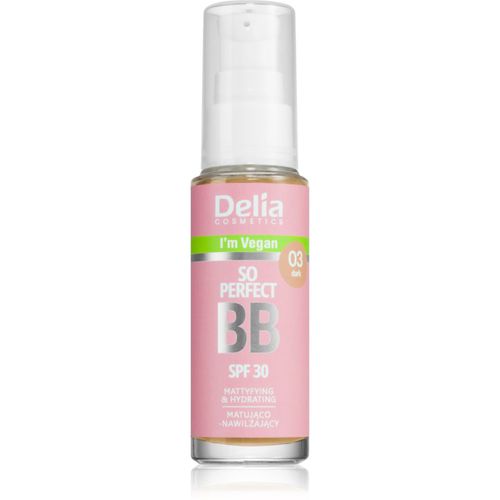 BB So Perfect mattierende BB Creme mit feuchtigkeitsspendender Wirkung Farbton 03 Dark 30 ml - Delia Cosmetics - Modalova