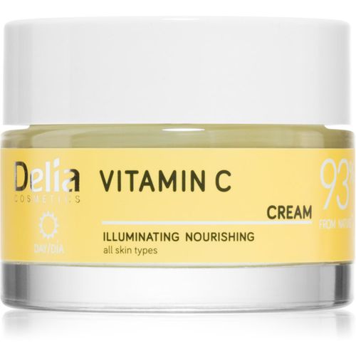 Vitamin C crema iluminadora de día para el rostro 50 ml - Delia Cosmetics - Modalova