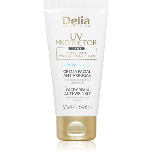 UV Protector crema antiarrugas SPF 50 50 ml - Delia Cosmetics - Modalova