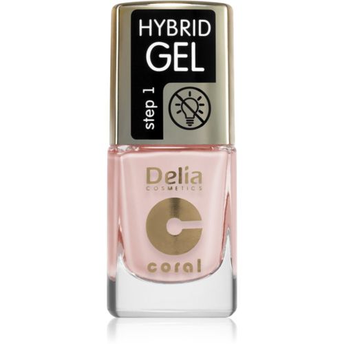 Coral Hybrid Gel Gel-Lack für Fingernägel - keine UV/LED Lampe erforderlich Farbton 120 11 ml - Delia Cosmetics - Modalova