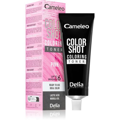 Cameleo Color Shot farbige Haartönung für das Haar Farbton PINK 60 ml - Delia Cosmetics - Modalova