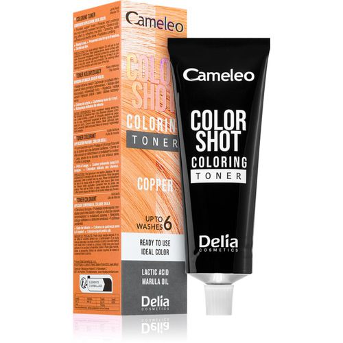 Cameleo Color Shot tóner de color para cabello tono COPPER 60 ml - Delia Cosmetics - Modalova