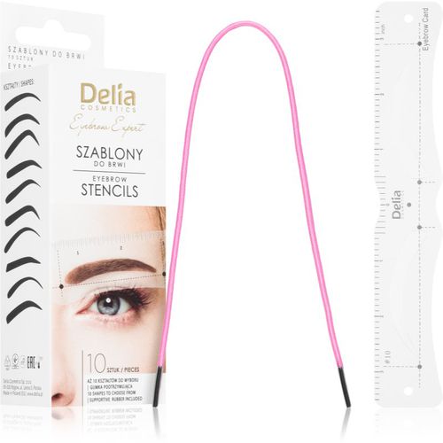 Eyebrow Expert Eyebrow Stencils Plantillas de cejas 1 ud - Delia Cosmetics - Modalova