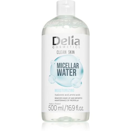 Clean Skin agua micelar con efecto humectante 500 ml - Delia Cosmetics - Modalova