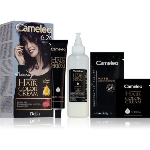 Cameleo Omega tinta permanente per capelli colore 6.26 Aubergine - Delia Cosmetics - Modalova