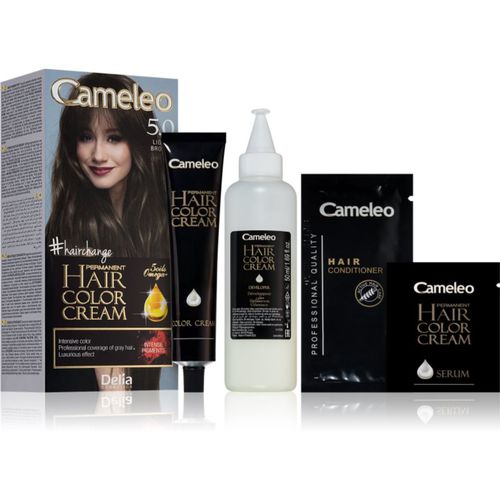 Cameleo Omega tinta permanente per capelli colore 5.0 Light Brown - Delia Cosmetics - Modalova