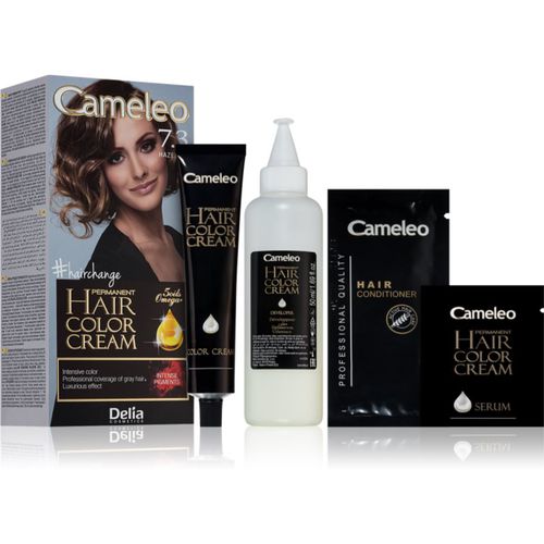 Cameleo Omega tinta permanente per capelli colore 7.3 Hazelnut - Delia Cosmetics - Modalova