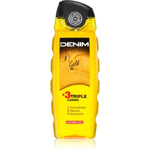 Gold gel doccia per uomo 400 ml - Denim - Modalova