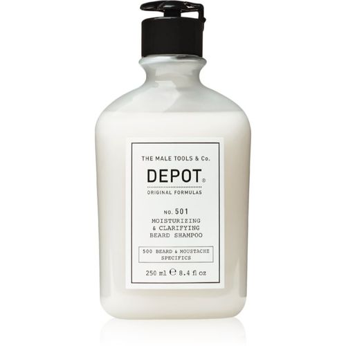 No. 501 Moisturizing & Clarifying Beard Shampoo hydratisierendes Shampoo für den Bart 250 ml - Depot - Modalova