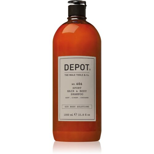 No. 606 Sport Hair & Body champú para cabello y cuerpo 1000 ml - Depot - Modalova