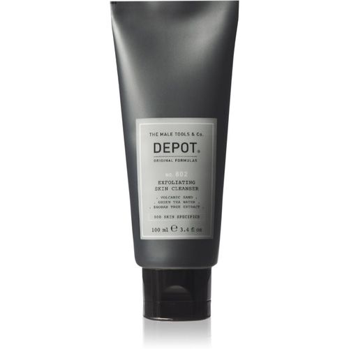 No. 802 Exfoliating Skin Cleanser Reinigungsgel mit Peelingwirkung für Herren 100 ml - Depot - Modalova