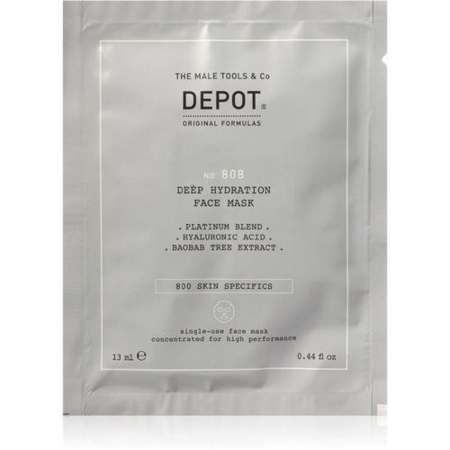 No. 808 Deep Hydration Face Mask maschera di idratazione profonda per uomo 12x13 ml - Depot - Modalova